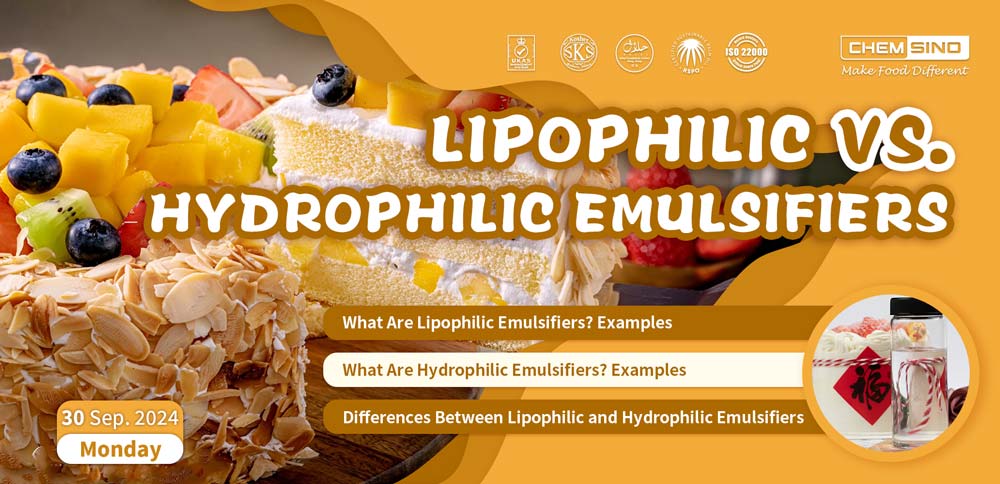 Lipophilic vs. Hydrophilic Emulsifiers